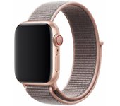 Devia Deluxe Sport Band 3 Correa Nylon Rosa Arena para Apple Watch 42/44mm