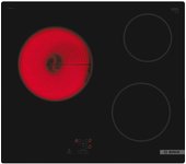 Bosch PKM61RAA8E Placa Vitrocerámica 3 Zonas 60cm Negra