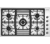 Smeg PGF95-4 Placa de Gas 5 Zonas 90cm Inox