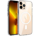 Cool Funda Magnética Transparente para iPhone 13 Pro Max