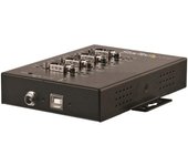 StarTech Adaptador Industrial USB a 4 Puertos Serie DB9