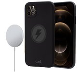 Cool Funda Cover Magnética Negra para iPhone 12 Pro Max