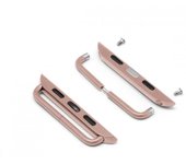 Nueboo Adaptador Correa Rosa Dorado para Apple Watch 42/44mm