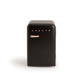 Frigorífico Retro Compacto 107L 0 ECO R600a Negro F