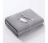 Sogo Manta Calienta Camas Eléctrica de 150 x 80 cm Gris
