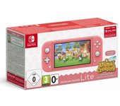 Nintendo Switch Lite Coral + Animal Crossing: New Horizons