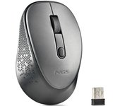 NGS Dew Gray Ratón Optico Inalámbrico 1600 DPI Gris