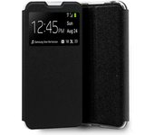 Cool Funda Flip Cover Liso Negro para Oppo Find X2 Lite