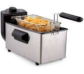 Alpina Freidora de Aceite 3L 2000W Acero Inoxidable