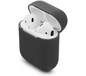 PcCom Essential Funda Protectora para Airpods Negra