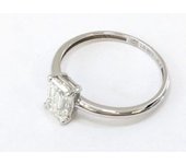SORTIJA ORO 18K CON DIAMANTE DE LABORATORIO