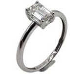 SORTIJA ORO 18K CON DIAMANTE DE LABORATORIO