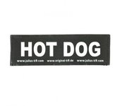 Julius K9 Hot Dog Etiqueta para Arnés de perros