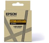 Epson C53S672076 cinta para impresora de etiquetas Negro sobre amarillo