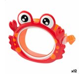 Gafas de buceo intex infantil tiburón cangrejo (12 unidades)