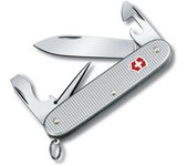 Navaja de bolsillo suiza Victorinox Pioneer 0.8201.26B1 Roja con 8 funciones Incluye punzón escariador y abrelatas en blíster