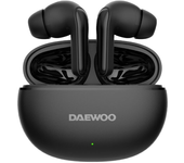 Auriculares bluetooth daewoo dw2004 con estuche de carga/ autonomía 5h/ negros