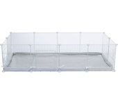 TRIXIE 62460 espacio y jaula para animal de pequeño tamaño Cobaya, Rabit Gris