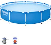 Bestway - Piscina elevada Bestway Steel Pro - Medidas 366 x 76 cm - Modelo n. 56681-2