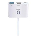 Adaptador uni tipo(c) a usb(a) 3.0/hdmi/tipo(c)