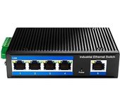 Cudy IG1005P switch No administrado Gigabit Ethernet (10/100/1000) Energía sobre Ethernet (PoE) Negro