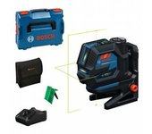 Láser combinado GCL 12V-50-22 CG de Bosch Professional (alcance de hasta 50 m con receptor, doble fuente de alimentación, soporte RM 20, GBA 12V 2.0Ah, GAL 12V-40, funda, L-Boxx 136)