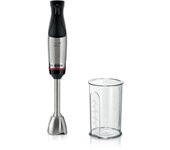 Bosch Serie 6 MSM6M610 licuadora Batidora de inmersión 1000 W Negro, Acero inoxidable