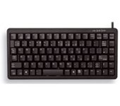 CHERRY Compact Keyboard G84-4100, distribución en español, teclado QWERTY, teclado con cable, diseño compacto, mecánica ML, negro