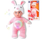 Muñeco bebé reig 30 cm conejo peluche rosa (30 cm)