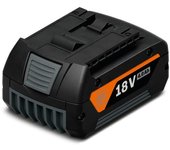 Fein Batería de iones de litio con indicador del nivel de carga GBA 18V / 4.0Ah, Compatible con todos los equipos a batería de 18 V, alojamiento para la batería AMPShare o Bosch Professional de 18 V.