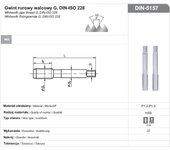 Macho de Roscar Fanar G 3/8" NGRA/2 | Alta Precisión en Roscado, Acero Rápido HSS, Herramienta Duradera para Materiales de Alta Calidad.
