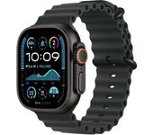 Apple watch Apple Watch Ultra 2 GPS + Cellular 49mm Boîtier en Titane Noir avec Bracelet Ocean Noir