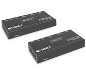DIGITUS DS-55520 Extensor HDMI (HDBaseT) - UHD 4K/30 Hz - 40 m mediante cable LAN (HDBaseT 70 m) - Conjunto: emisor y receptor - IR infrarrojos, RS232 - HDCP 2.2/1.4 y HDBaseT 1.0