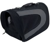 Transportín gloria gloss talla s plegable negro black (35 x 22 x 23 cm)