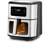 Ufesa 72805690 freidora Sencillo 6,5 L Independiente Freidora de aire caliente Negro, Acero
