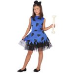 Atosa disfraz cavernicola azul niña infantil