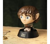 Paladone PP6543LR Lord of Rings Frodo 3D Icon Light BDP, Licencia Oficial de J. R. Tolkien's The Hobbit, Idea de Regalo único, Luz Nocturna Brillante o lámpara de Escritorio, Funciona con 2 Pilas AAA
