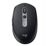 Logitech M590 Ratón Inalámbrico Silent Multidispositivo, Bluetooth, Receptor USB Unifying, Seguimiento Óptico, 1000 dpi, Batería de 2 años, Compatible con PC, Mac, Portátil - Negro
