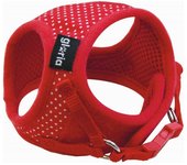 Arnés para perro gloria puntos 21-29 cm rojo talla s