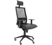 Silla Horna similpiel negro