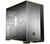 Lian Li O11D EVO RGB Automobili Lamborghini Limited Edition Midi-Tower - Torre espejada de 455 mm de Espacio Libre de GPU para Placa Base E-ATX, Acero, Fibra de Carbono, Vidrio Templado, Color Negro