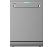 Cecotec Lavavajillas Independiente 60 cm Bolero Aguazero 6800 Stainless Steel. Bajo consumo, 14 Cubiertos, 8 Programas, Filtro ABT Antibacteriano, Sistema ION, Modo ECO, Inox
