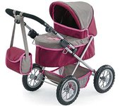 Carrito para muñecas reig trendy royal special version rojo 45 cm