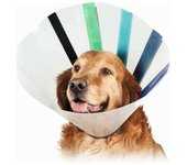Collar isabelino para perros kvp ez clear (18-25 cm)