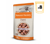 8x150 Grs Comida Húmeda para Perros Pequeños Mini Adult con Pavo Nature's Variety Original Paté
