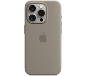 Apple Funda de Silicona con MagSafe Arcilla para iPhone 15 Pro