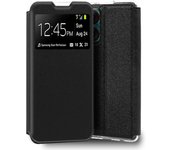 Cool Funda Flip Cover Tipo Libro Liso Negro para ZTE Blade A34