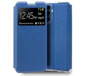 Cool Funda Flip Cover Liso Azul para Samsung Galaxy A16 / A16 5G