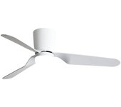 Fabrilamp Kochi Ventilador de Techo con Luz LED y Mando 33W Blanco