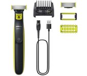 Philips OneBlade Qp2824/20 Cortapelos Face+Body Negro/Amarillo